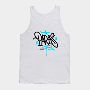 Paris Graffiti Tee! Tank Top